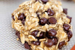 Vegan 3-ingredient Oatmeal Cookies 