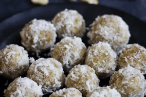 Vegan Coconut Date Balls