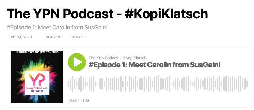 Podcast with susGain