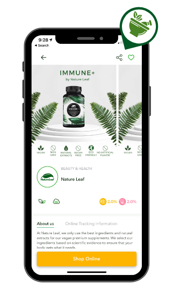 Eco-friendly brand Nature Leaf on susGain